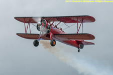 Stearman flying