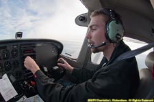 Devan flying right seat