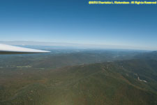 left wing over Sugarbush