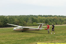 Charlotte and Mike Newman walking the Blanik