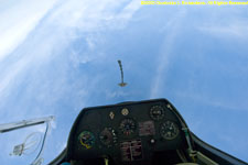 straight up and over