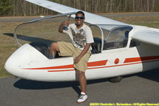 Felix almost ready for training flight