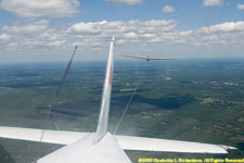 view towards the reservoir