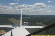 looking back at the field